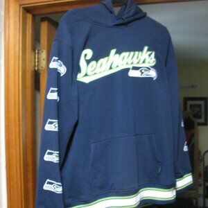 SEATTLE SEAHAWKS NFL UNISEX EMBROIDERED HOODIE  SIZE M  BRAND NEW W /  TAGS NWT